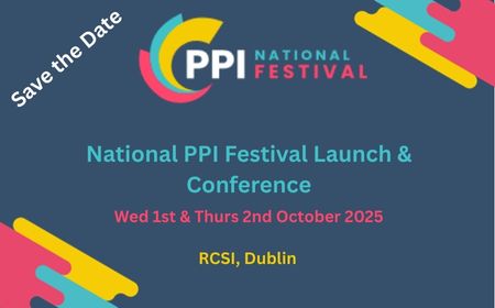 Dave the Date holder for PPI Conference in RCSI on 1-2 Oct 2025